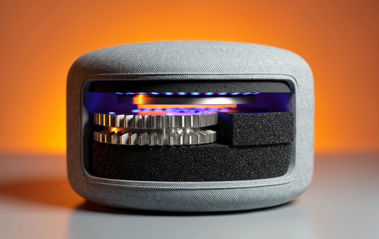 Mecanism intern masaj