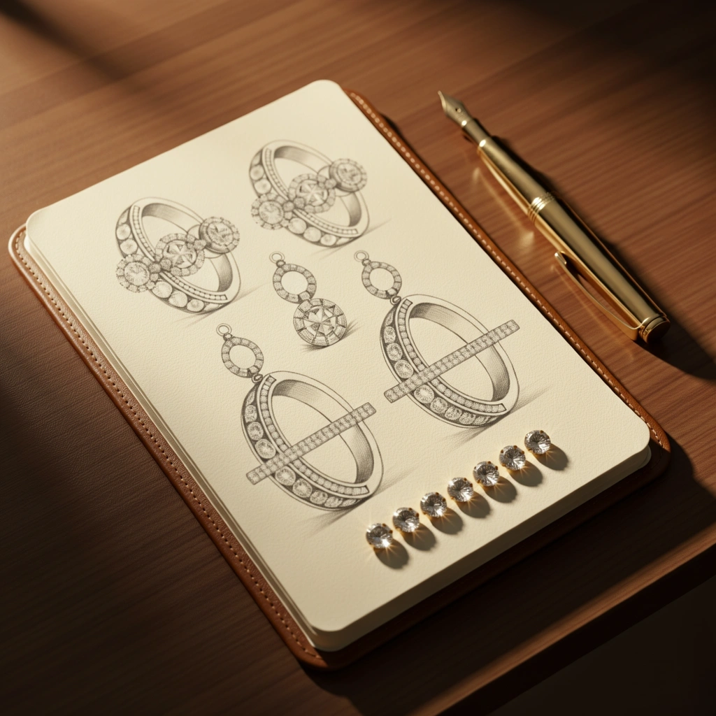 High-end jewellery craftsmanship and tools